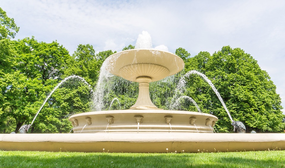 Les fontaines de jardin et à eau