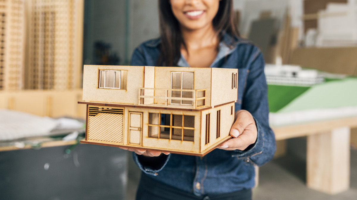 plan 3 D construction modulable